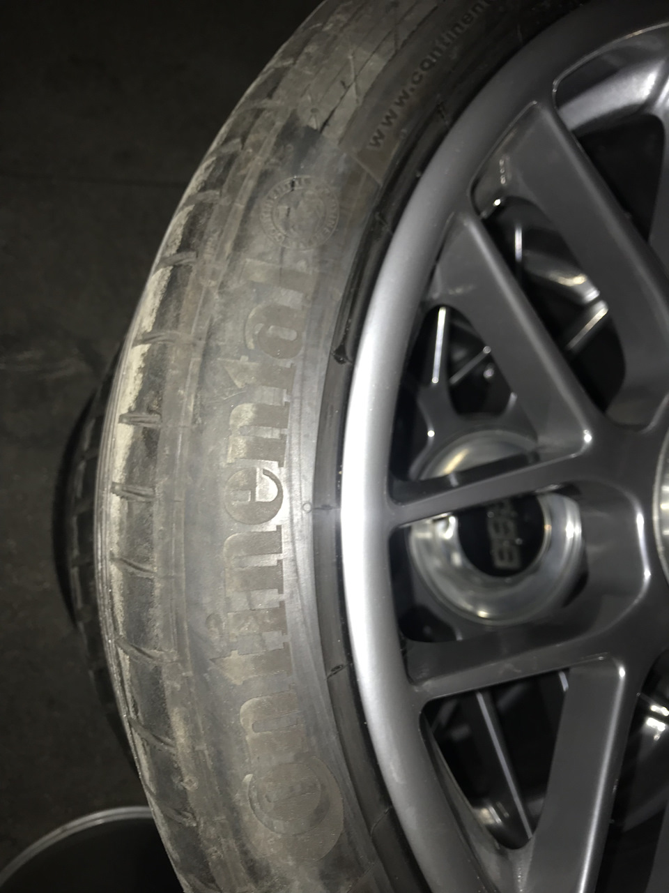 Bbs rc300 continental contact 5 3