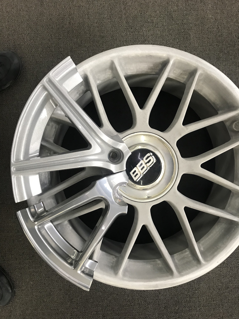 Bbs rc300 на фарбуванні 2