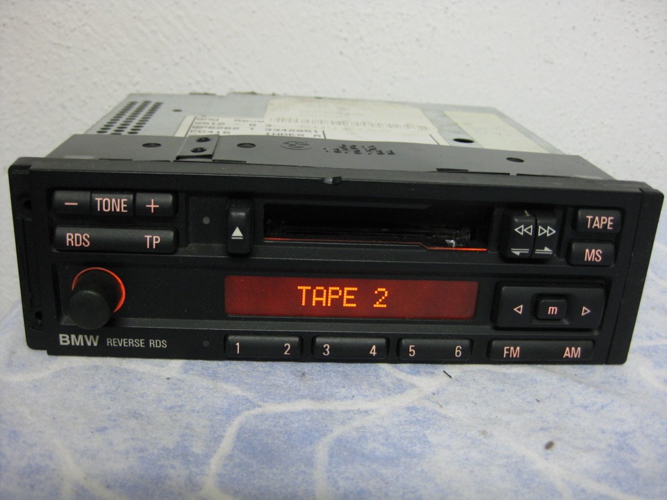 BMW RDS radio original 2