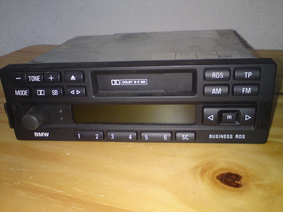 BMW RDS radio original 3