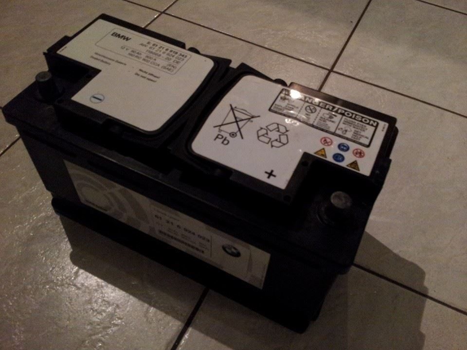 Originale Bmw Batterie 90Ah 2