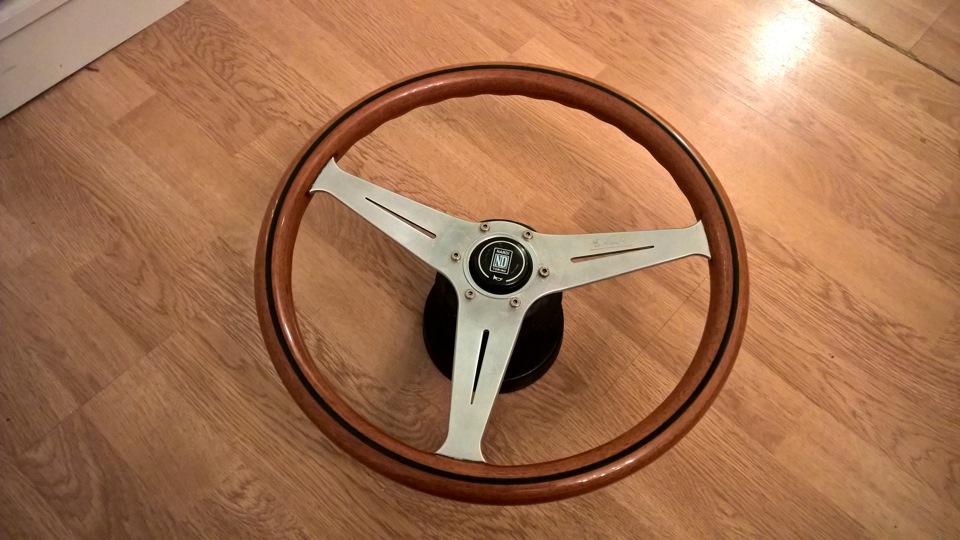 Нове кермо Nardi Torino і гриль 2