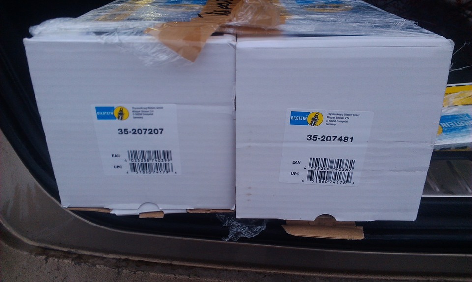 Встановлення Bilstein B6. 1