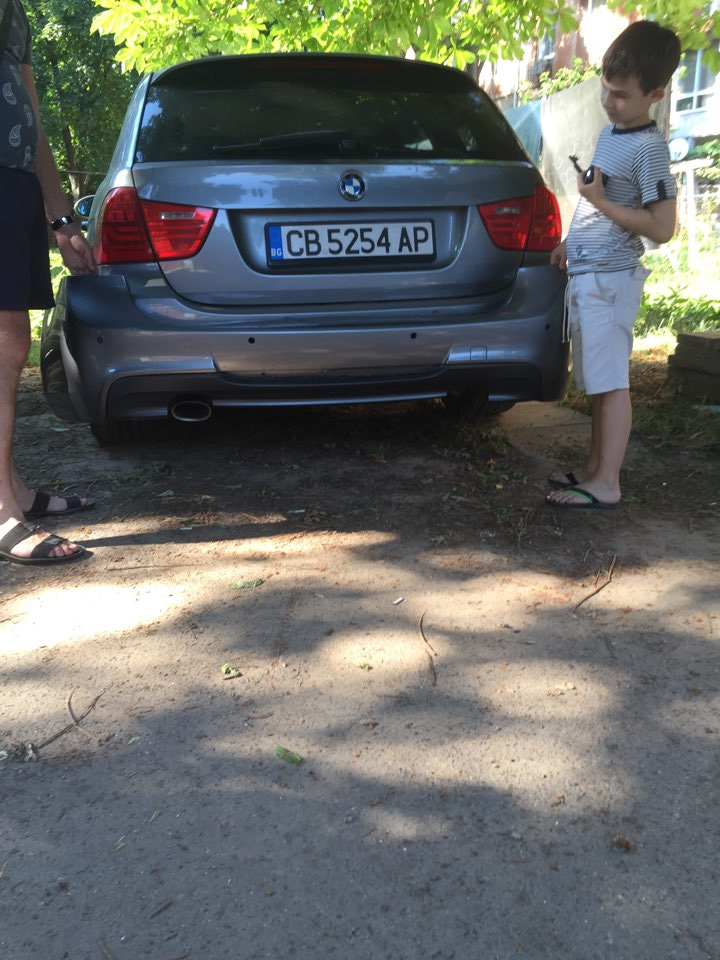 Встановлено ///М бампер 335i;) 3