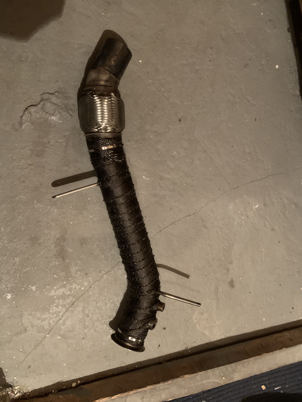 BMW E91 320d Downpipe n47 2