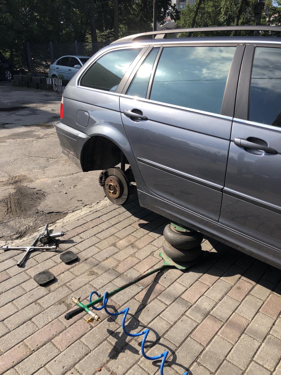 Прикупив диски Borbet на е46 3