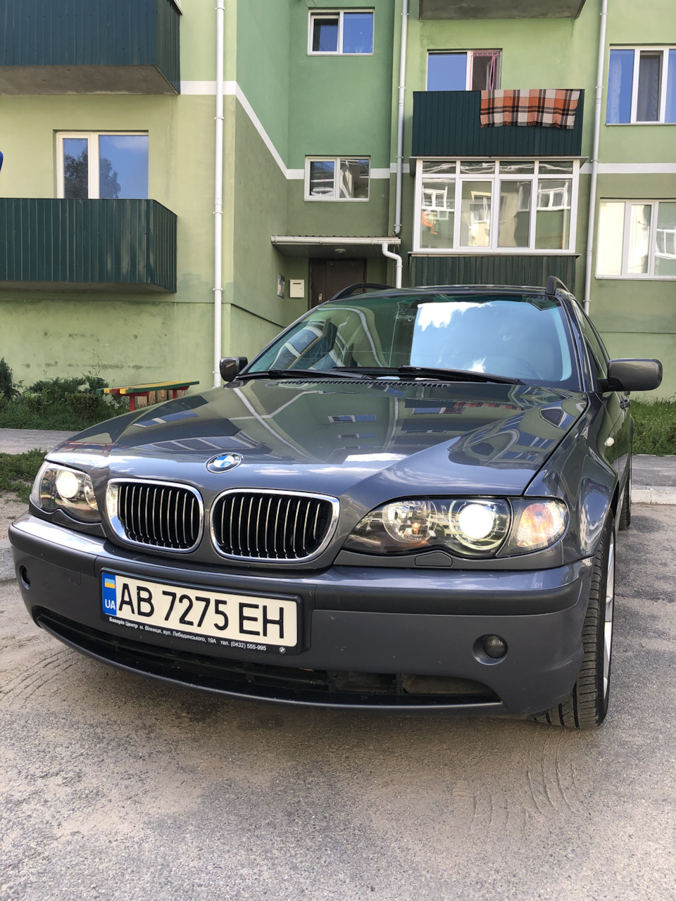 Рішітка бампера е46 2