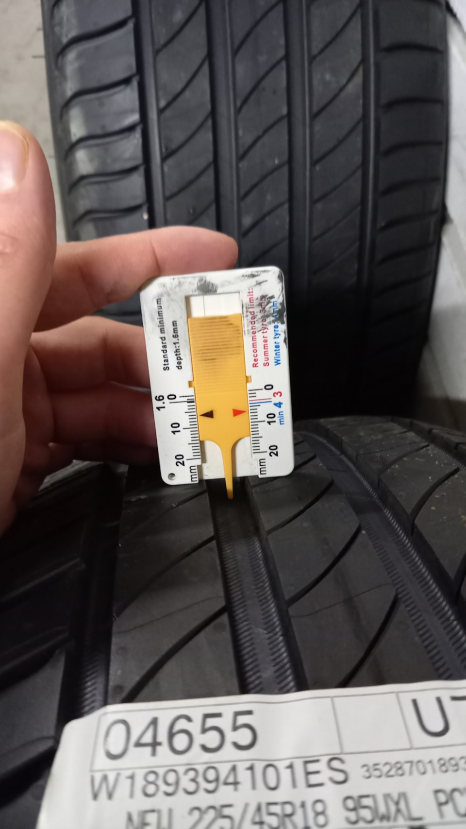 Michelin Primacy 4 225/45 18 3