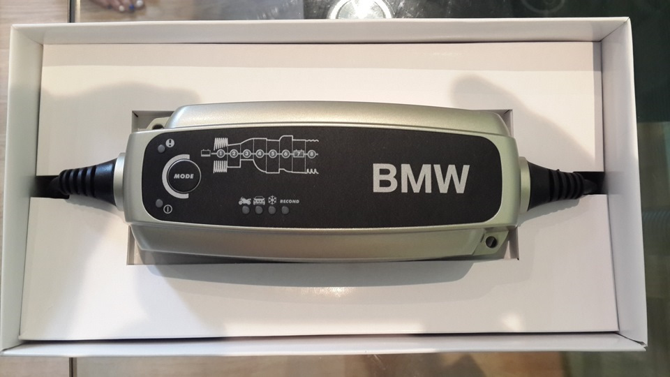 Покупка зарядного Ctek MXS 10 для зарядки AGM аккумулятора BMW 90Ah 3