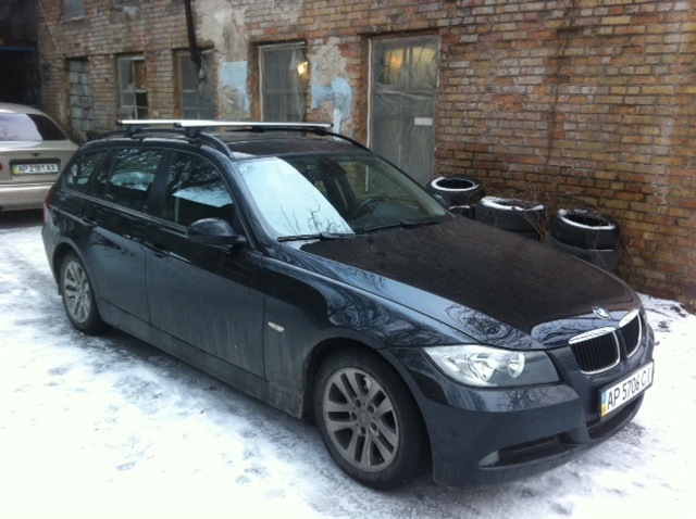 багажник на рейлинги e91 2