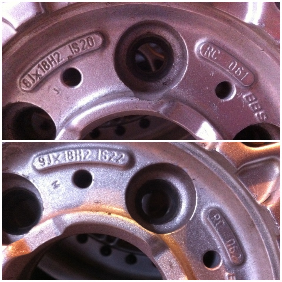колеса #1 — BBS RC 061/062 (5й стиль) 3