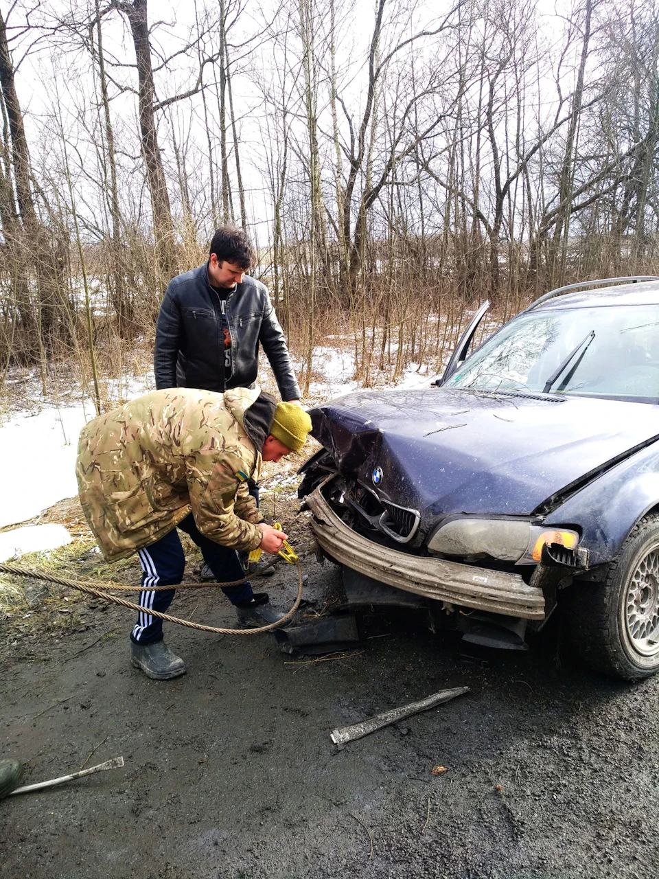 Ось і закінчилася історія з е46. Розбили