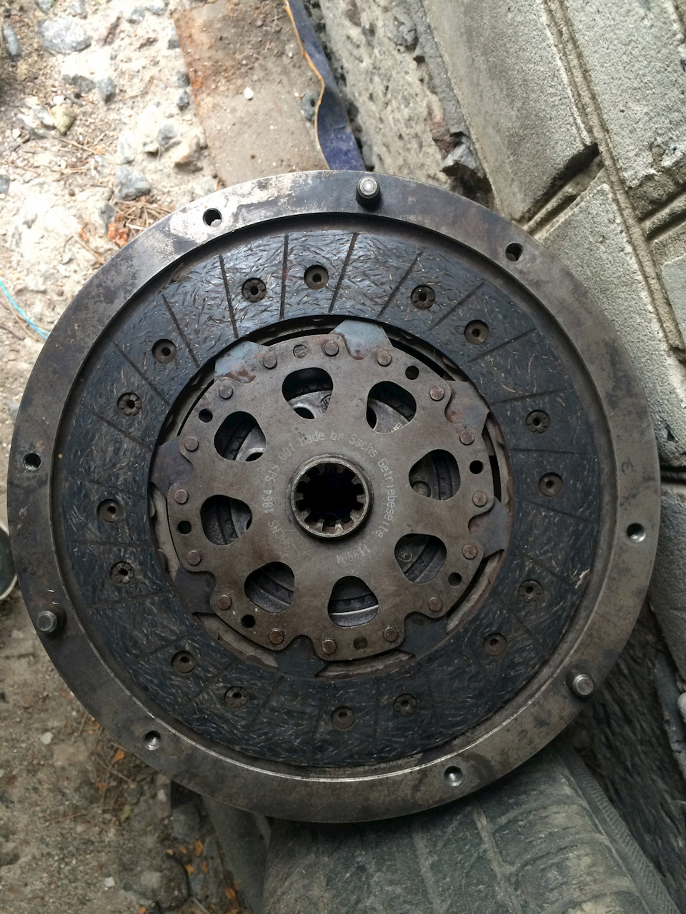 Двох масовий маховик м50-25 4