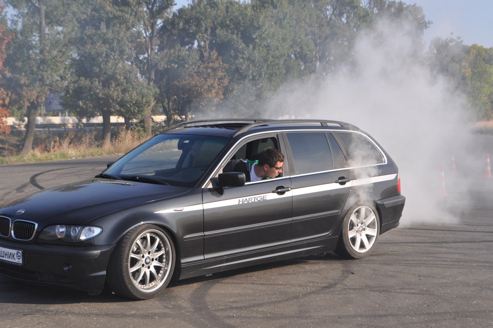 e46 vs e36 слалом 5