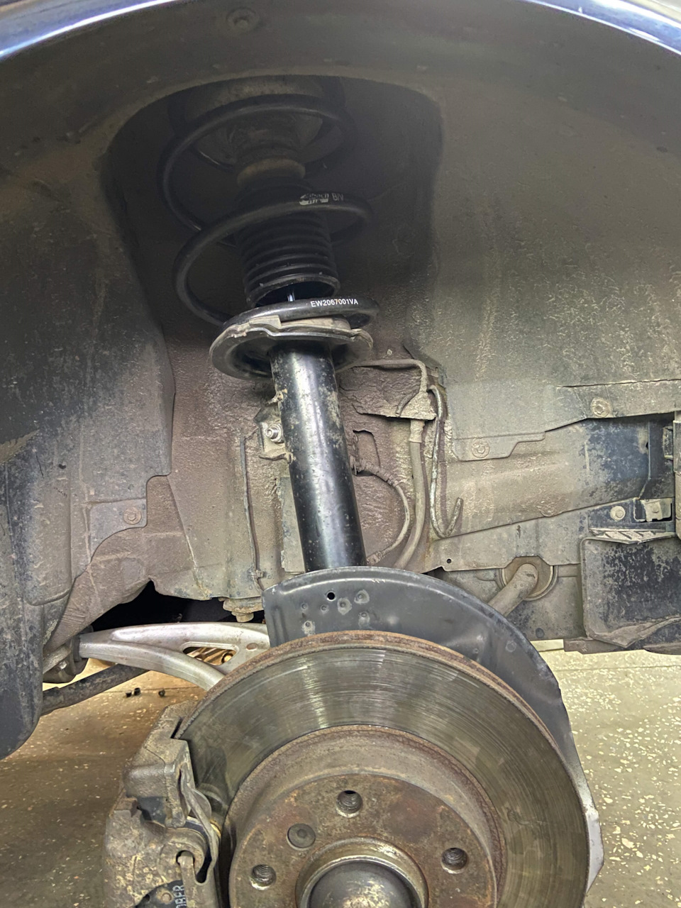 Час трохи сісти, установка Eibach Pro Kit 2