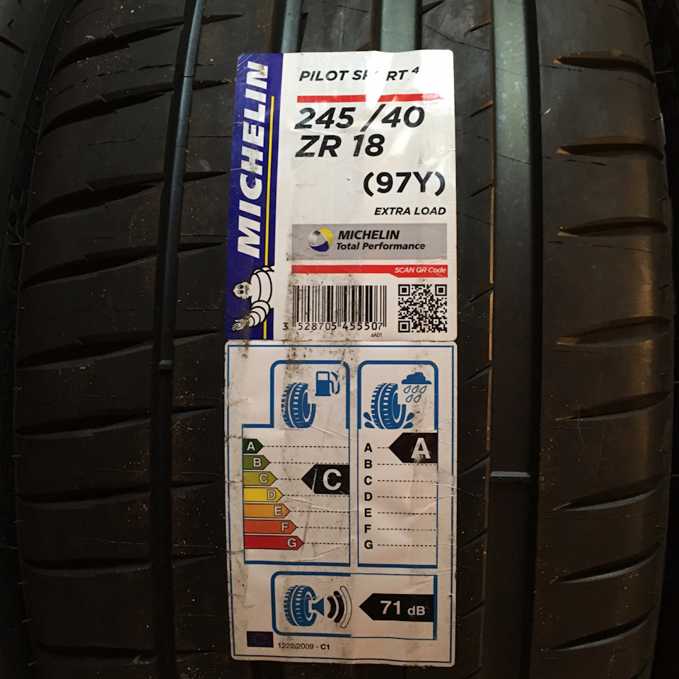 #19 – Покришки на літо Michelin Pilot Sport 4 1