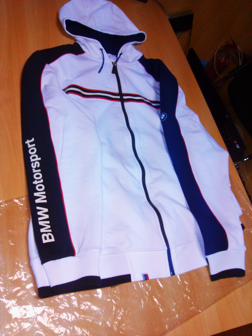 Men's Motorsport Hooded Sweat Jacket 1
