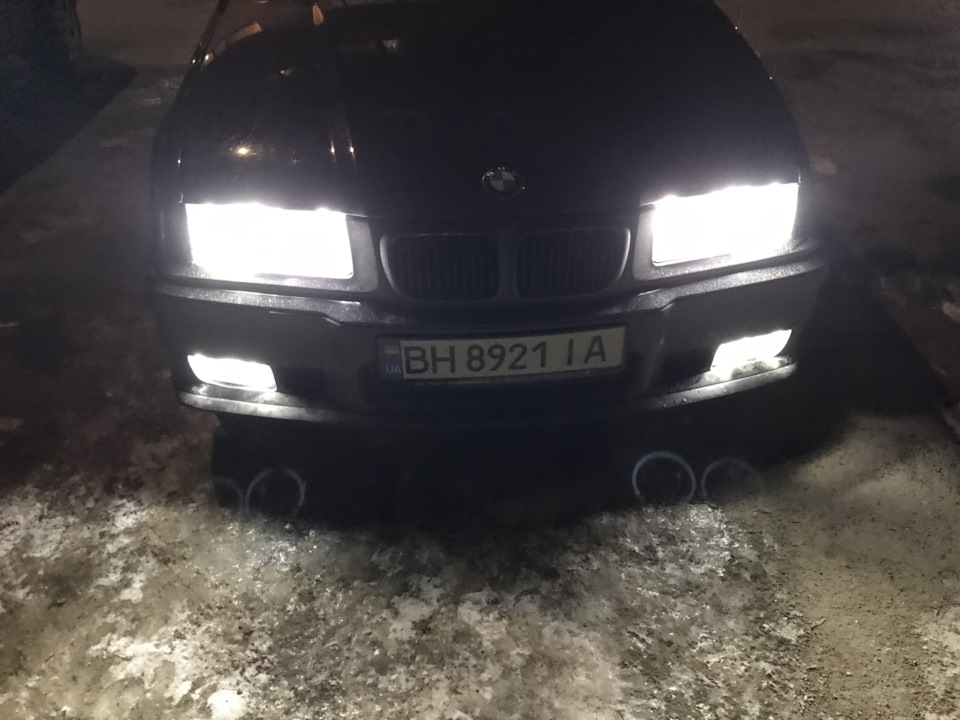 Нові ПТФ + Led лампочки))) 1