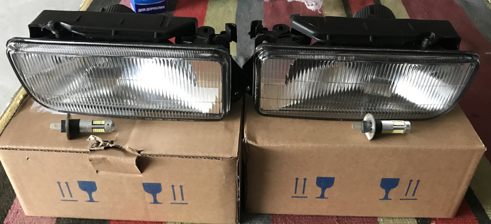 Нові ПТФ + Led лампочки))) 3