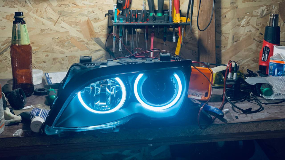 Bi-led aozoom a3 у фари 2