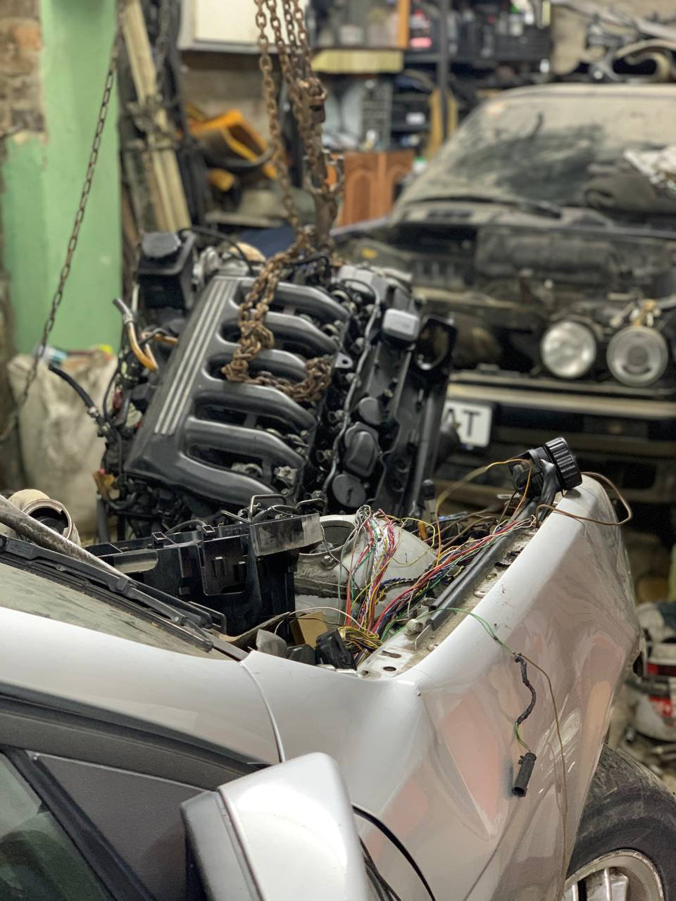 SWAP M57 в e30. Перші кроки до весілля. 2