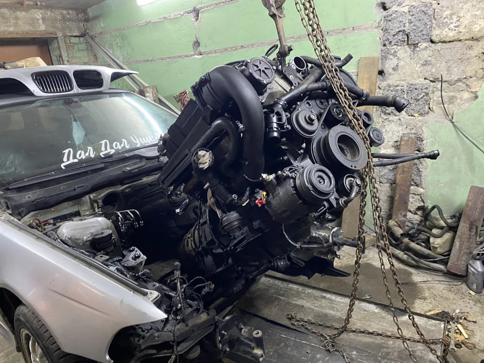 SWAP M57 в e30. Перші кроки до весілля.