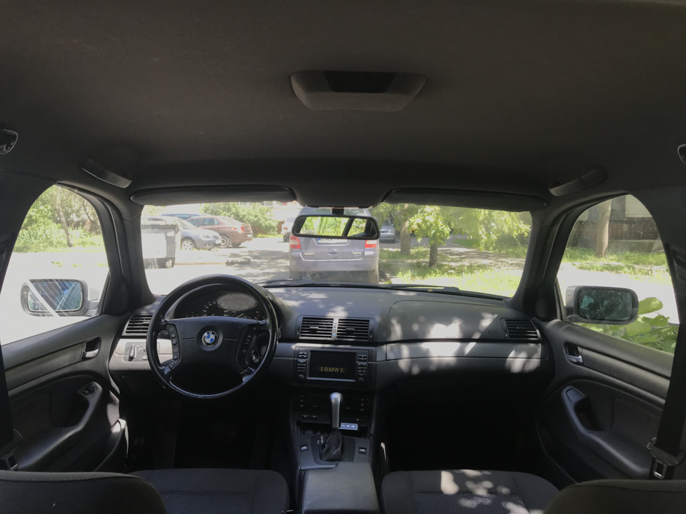 Чорна стеля / Anthrazit e46 touring 3