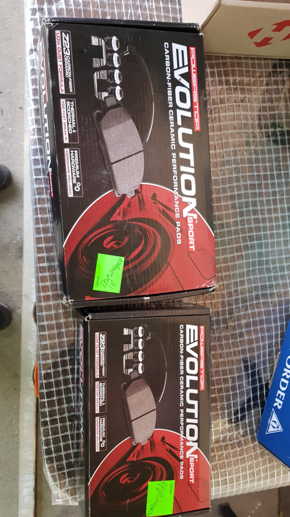 BMW F30 328I гальмівні колодки Power Stop from USA 5