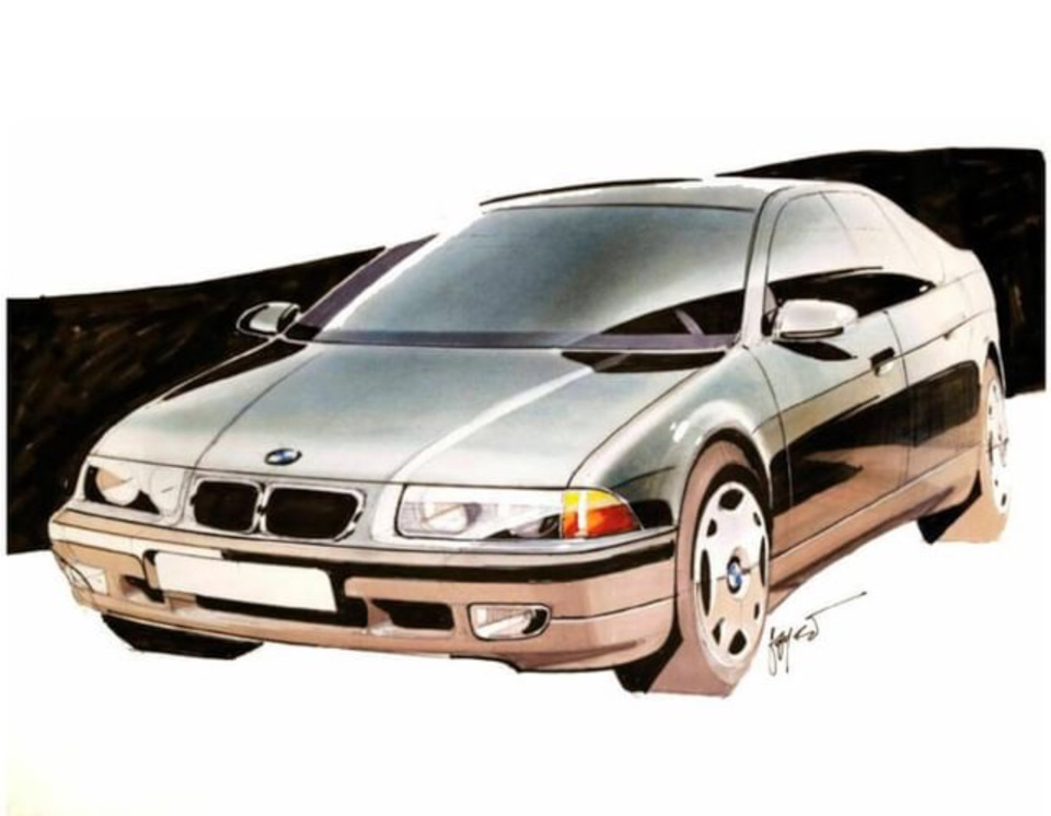 BMW E36 Скетч 1