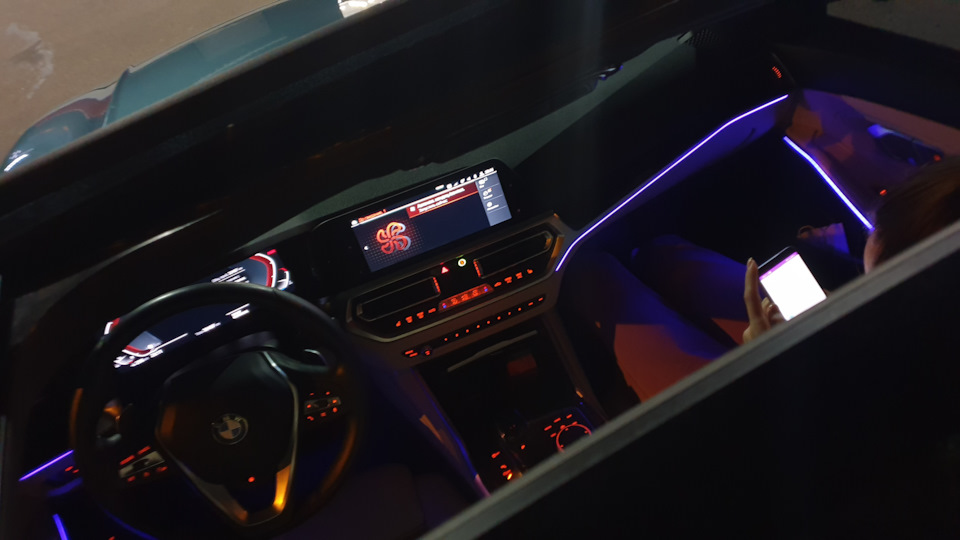 BMW G20 Ambient Light - Фінал! 5