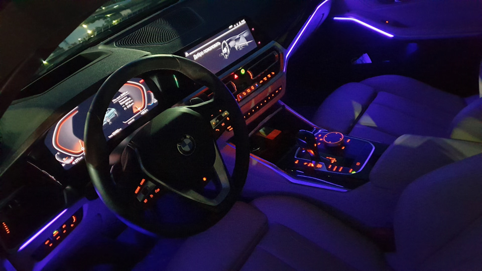 BMW G20 Ambient Light - Фінал! 4