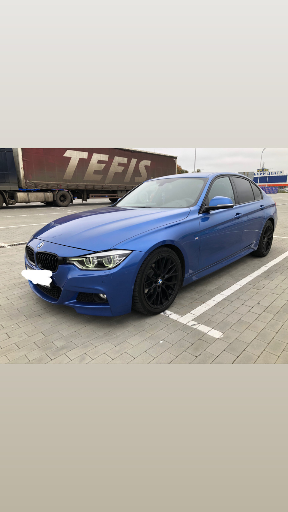 BMW f30 Рестайл фари 3