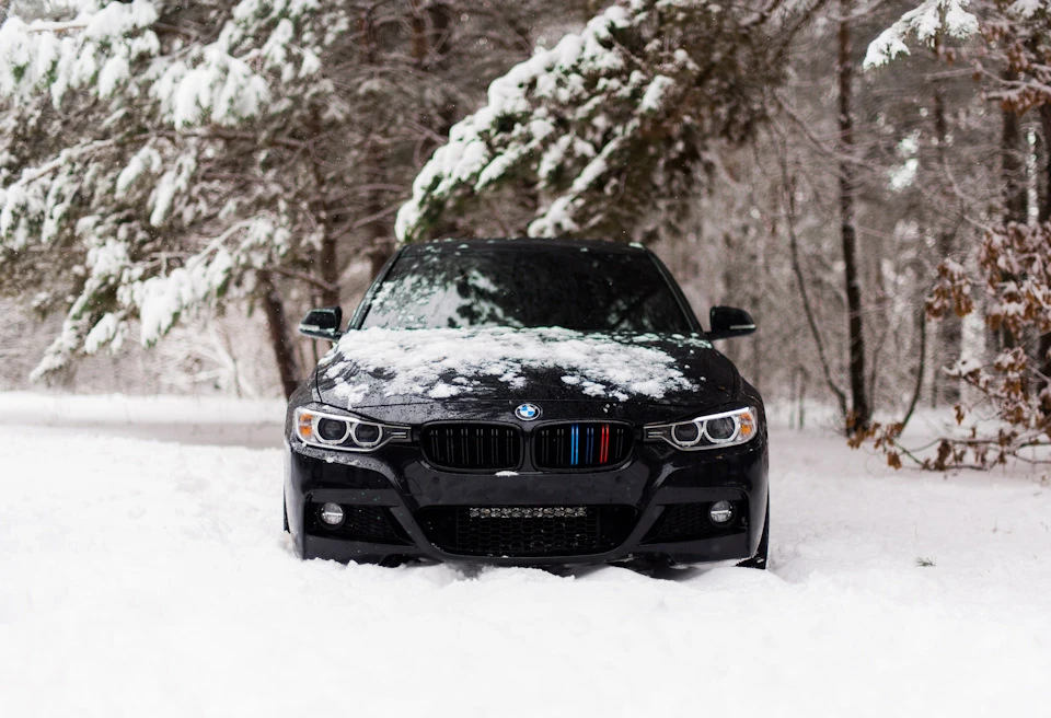 Bmw F30 зима