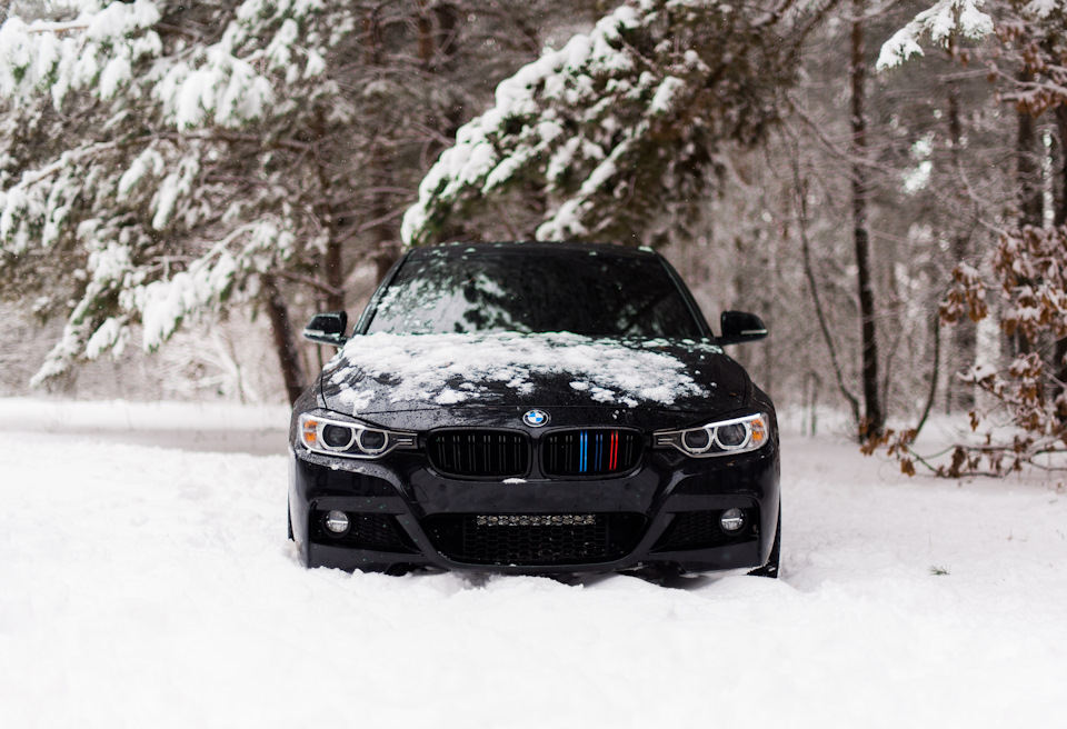 Bmw F30 зима 1