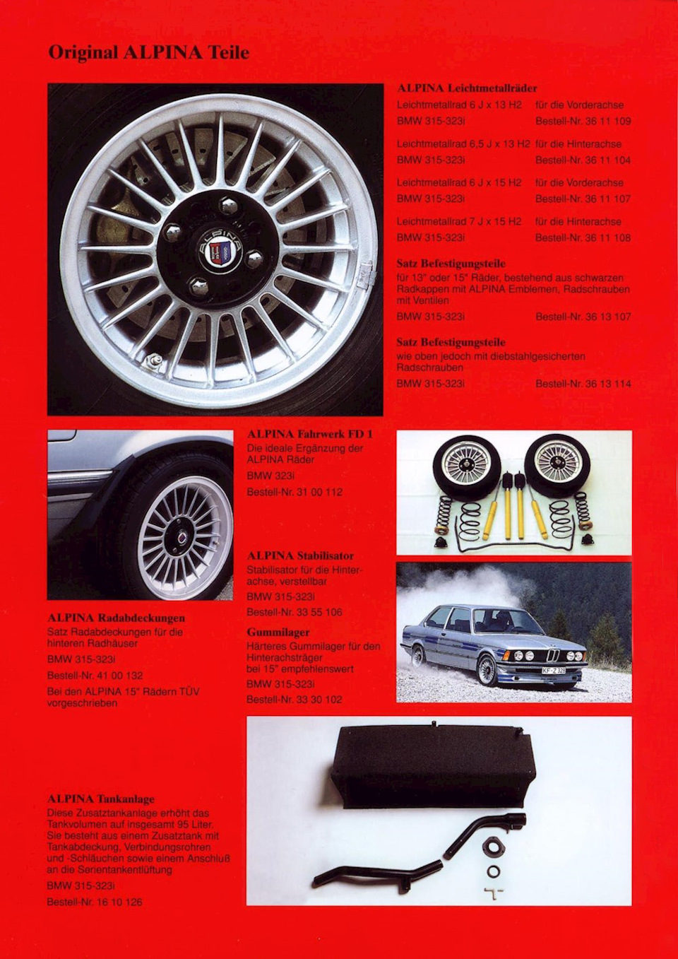 Брошура BMW Alpina E21 2