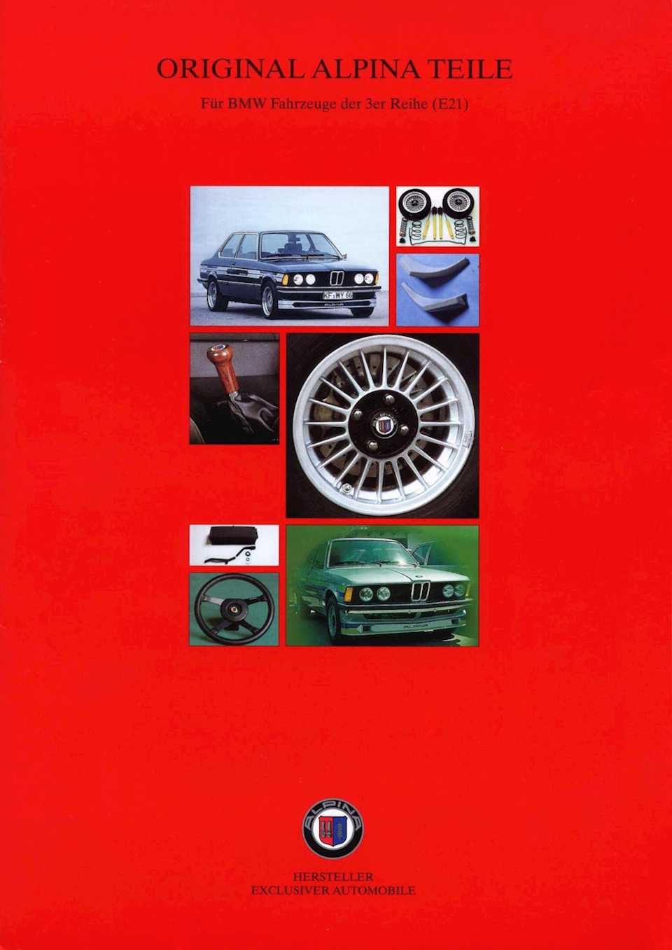 Брошура BMW Alpina E21 1