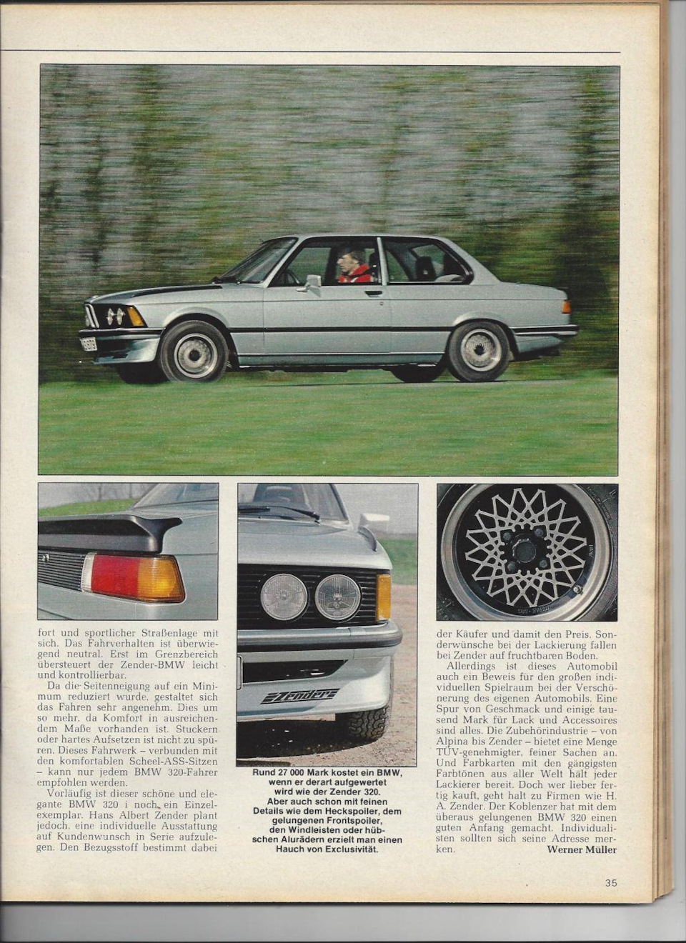 Старі журнали BMW E21 Zender 3