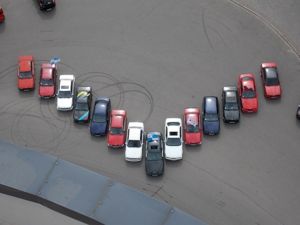 BMW сім'я / автоколонна по Харкову 3