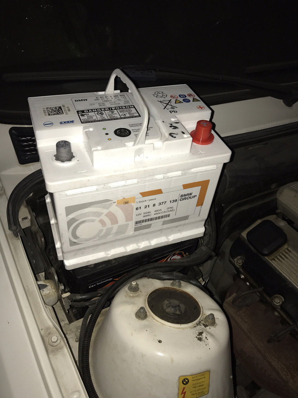 OEM АКБ BMW E30 2