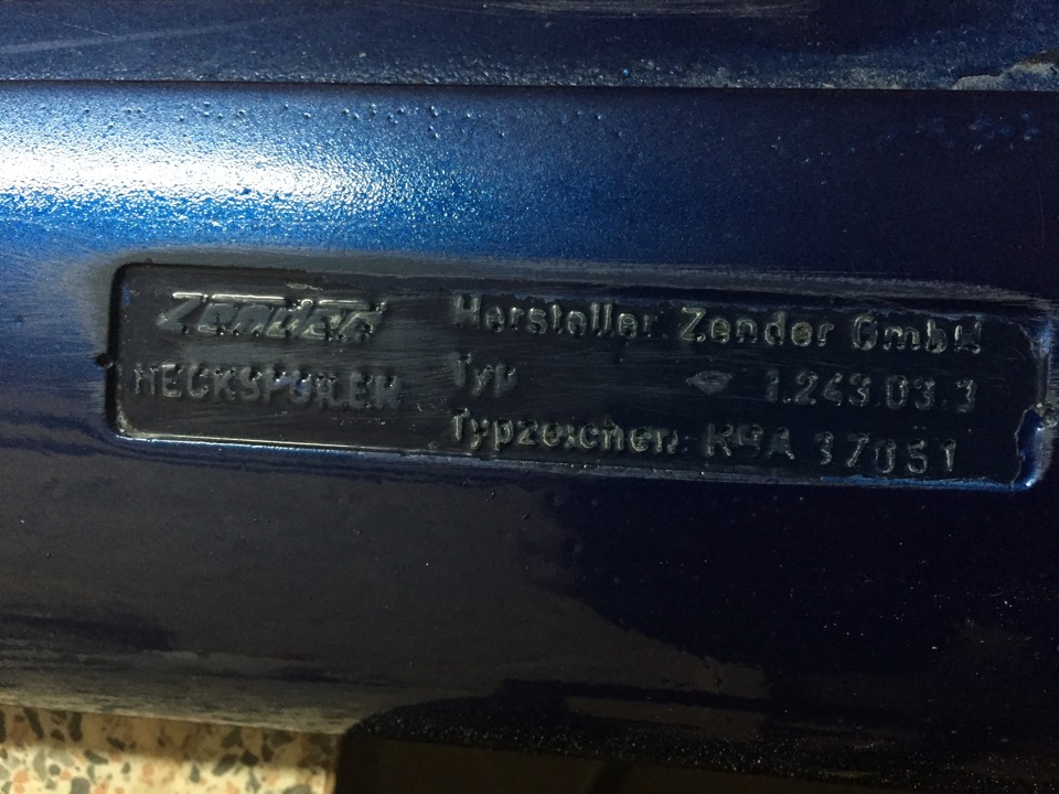 Спойлер M3 Zender 2