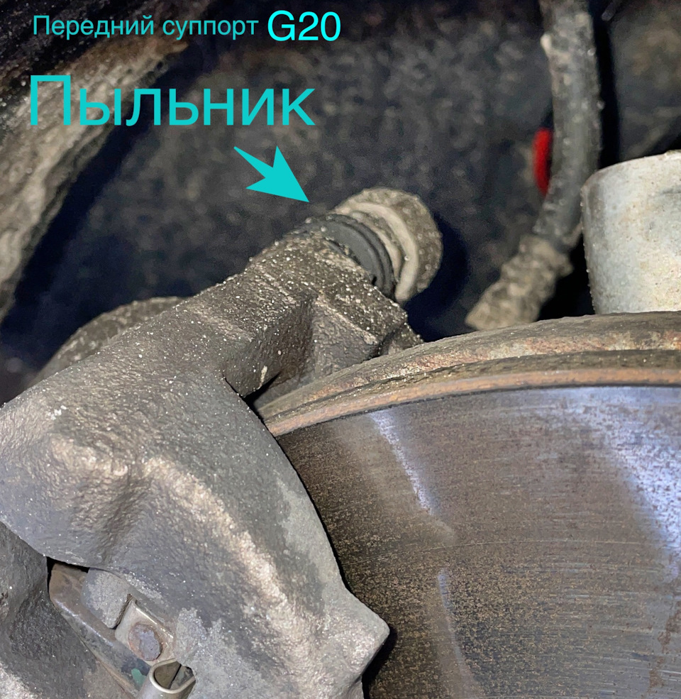 Напрямні гальмівного супорта 5