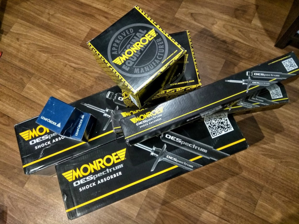 Амортизатори Monroe OESpectrum s226a опція та опора LEMFERDER 1