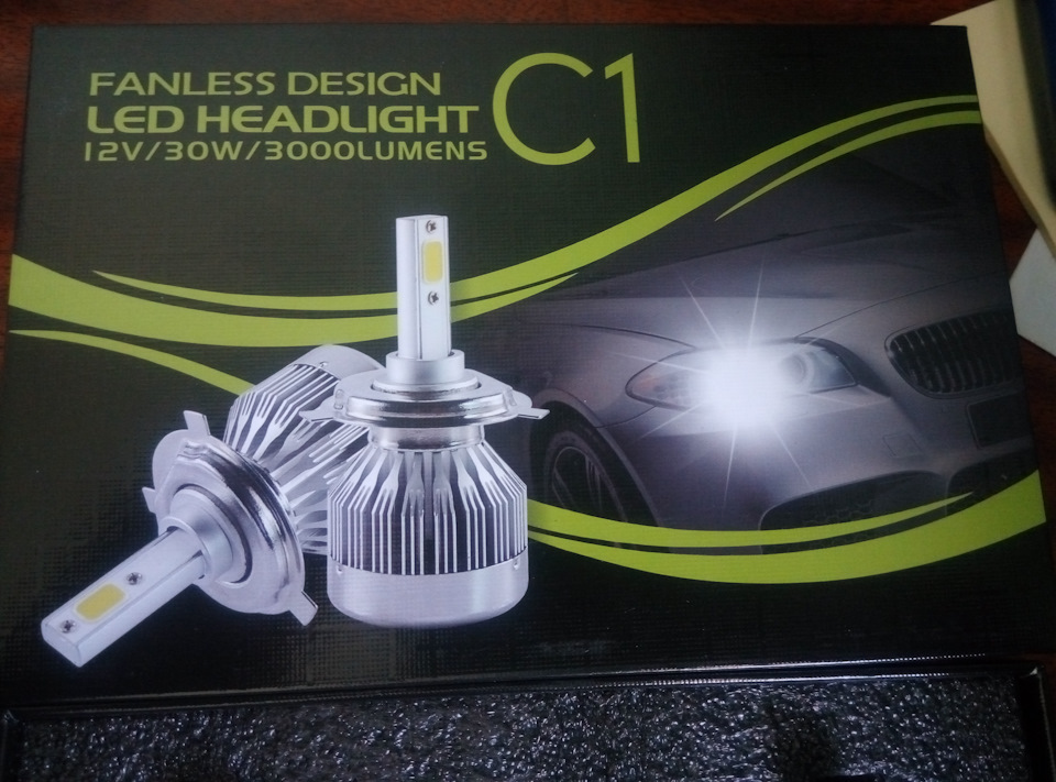 Led лампочки в ближний 1
