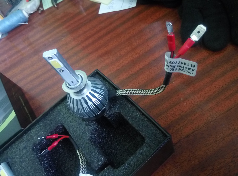 Led лампочки в ближний 3
