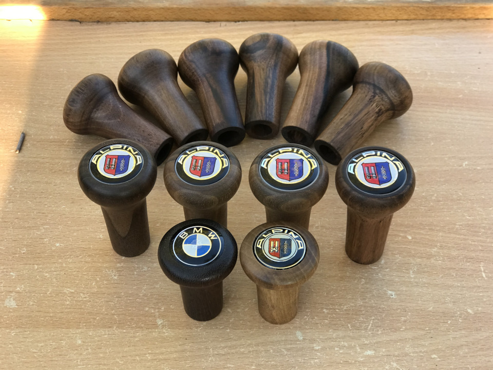 Ручка кпп в стиле Alpina 1