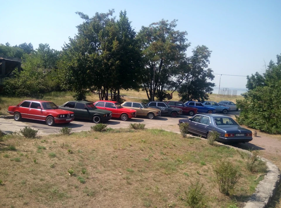 Слет BMW E21 в Каневе
