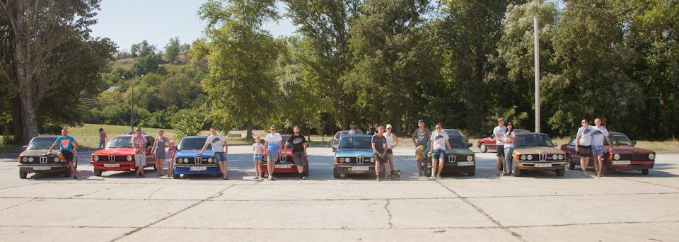 Слет BMW E21 в Каневе 5