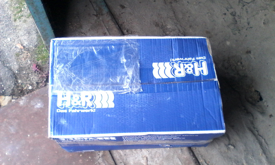 Нові пружини H&R 1