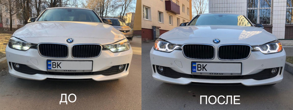 F30 LCI - нові фари замість галогенок 2