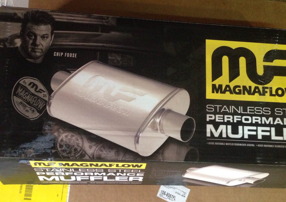 Встановлення резонатора Magnaflow 5